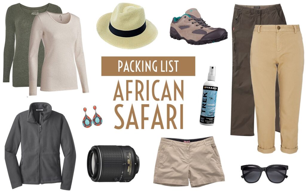 African Safari Packing List for Women