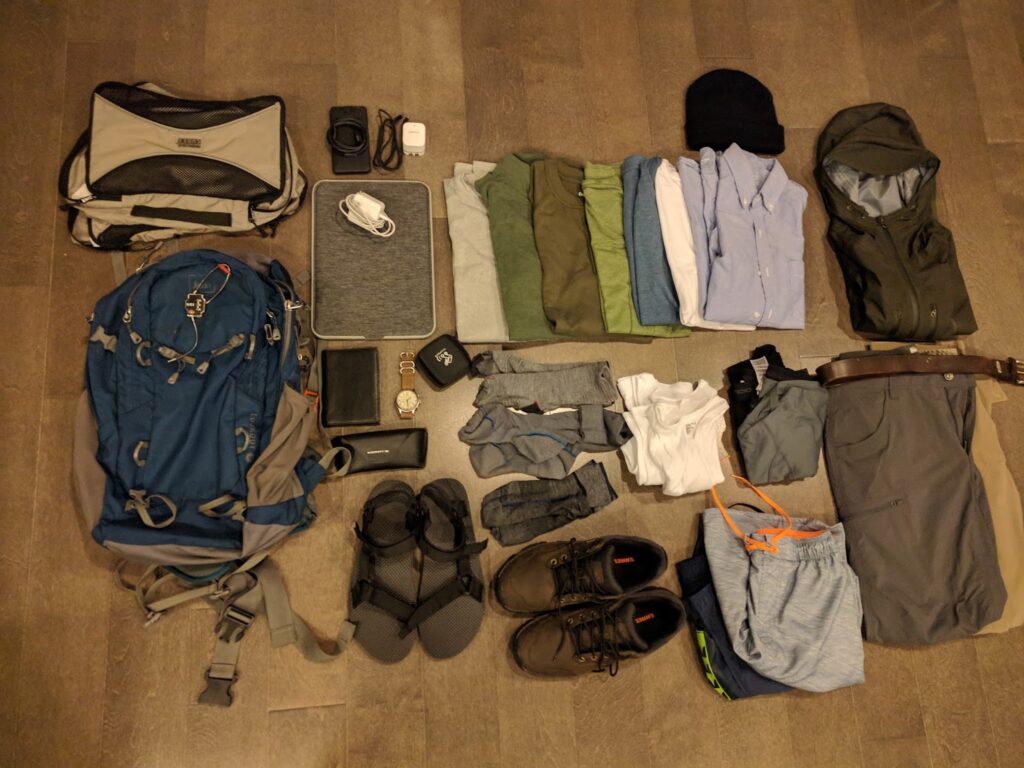 African Safari Packing List for Men